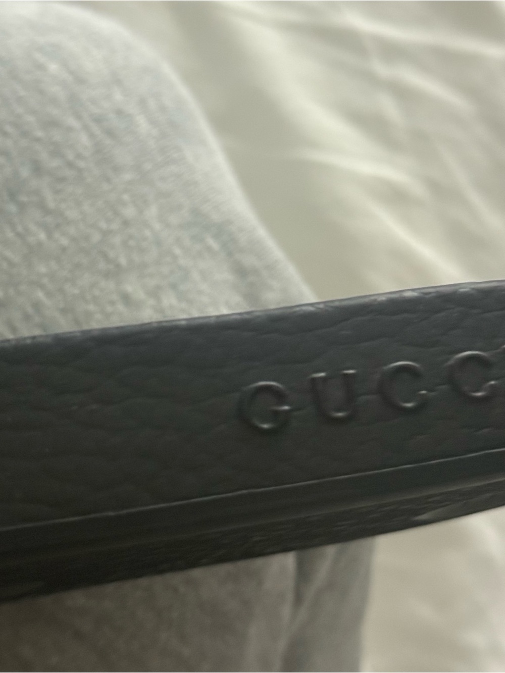 Gucci Slide Sandals with Green and Red Stripes - Picture 7 of 8